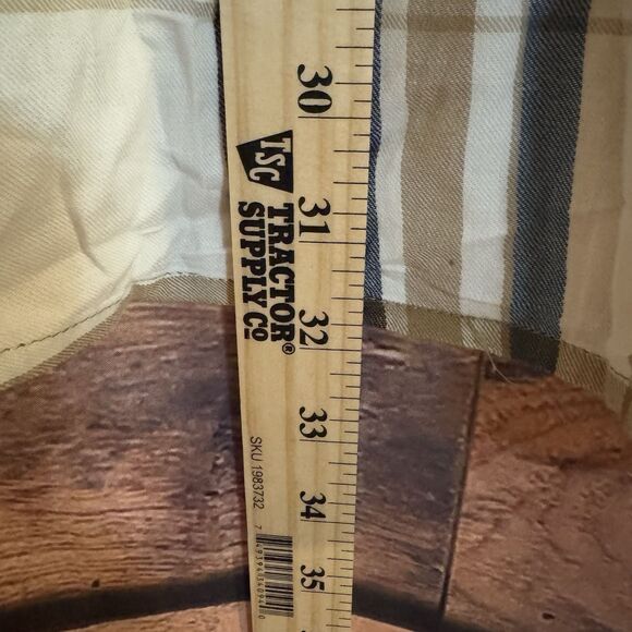 Sean John Men's XL Plaid Flannel Shirt Long Sleeve Button Up Casual Workwear - Picture 4 of 6